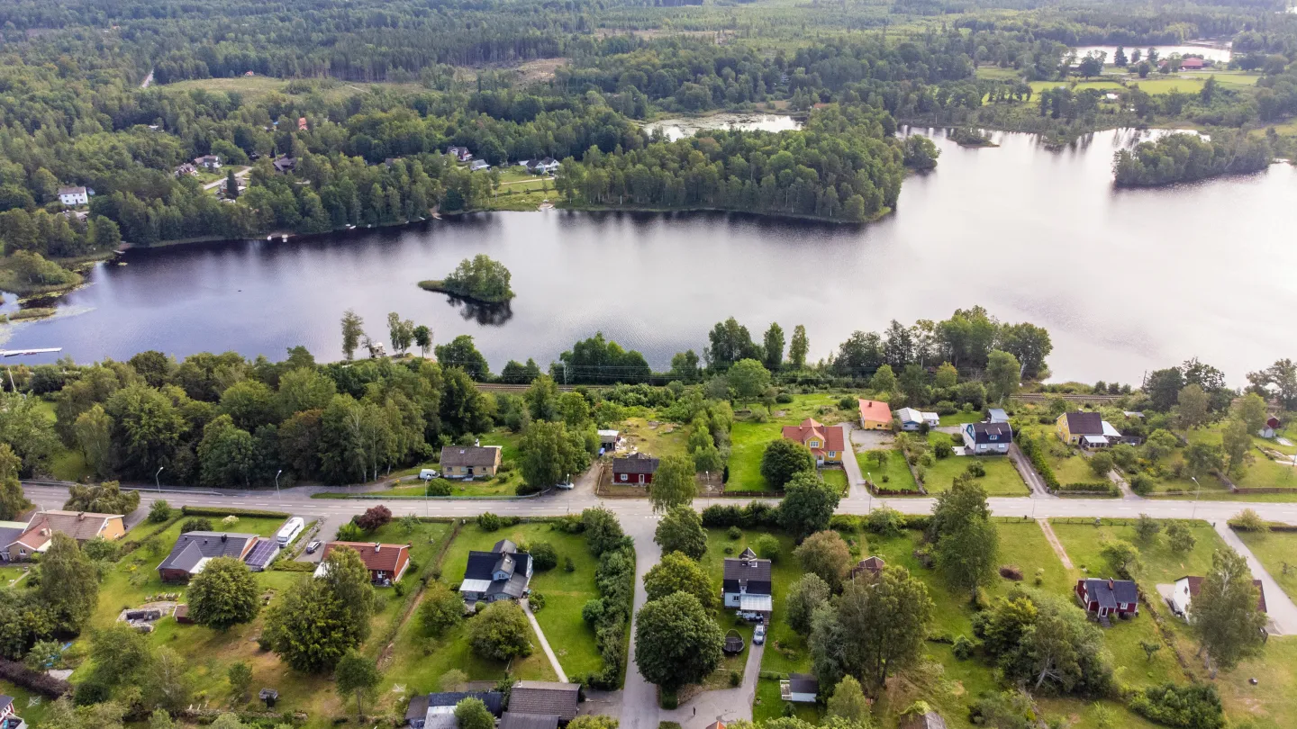 Holmsjö flygbild