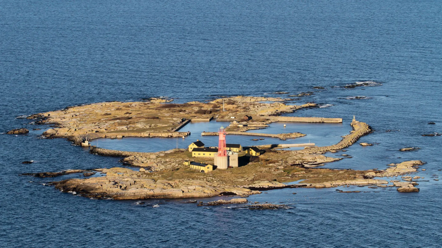 Flygfoto Utklippan