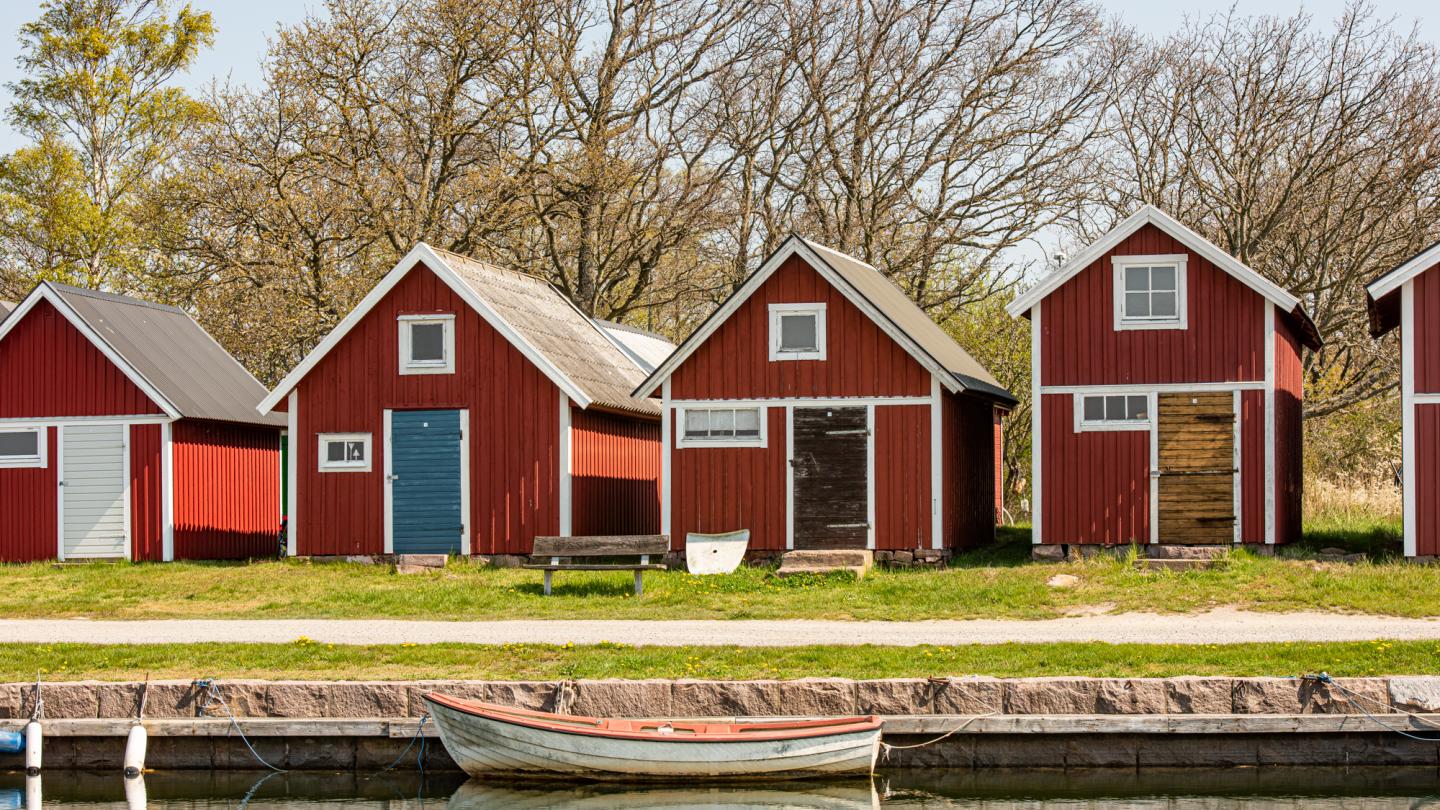 Fiskebodar i Torhamn