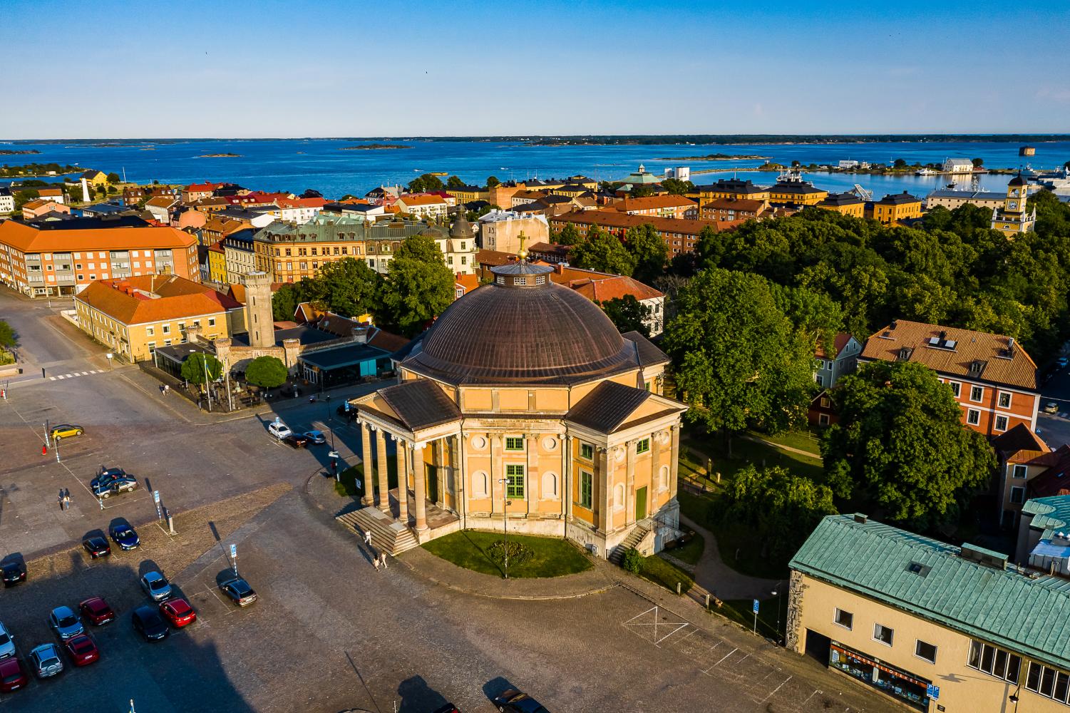 Trefaldighetskyrkan på Karlskronas stortorg
