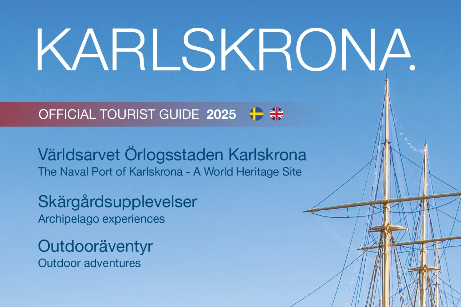 Framsida Visit Karlskrona Guide 2025
