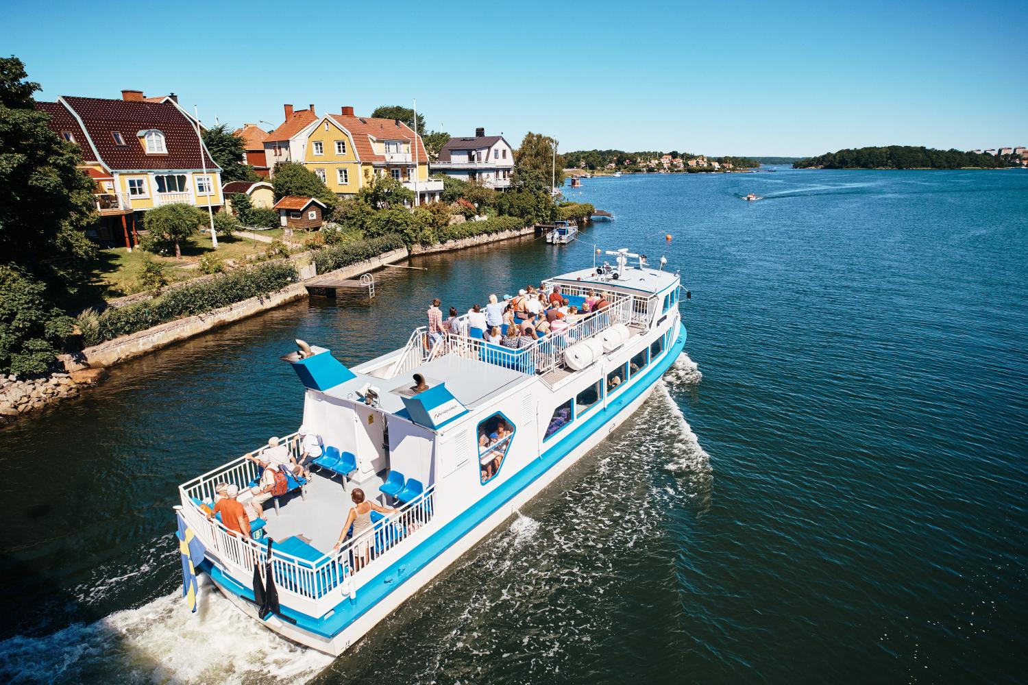 Skärgårdsbåten M/S Wittus i Karlskrona