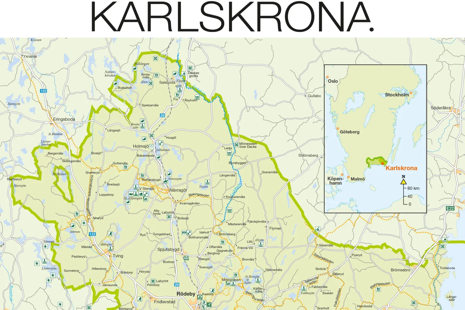 A3 kommunkarta