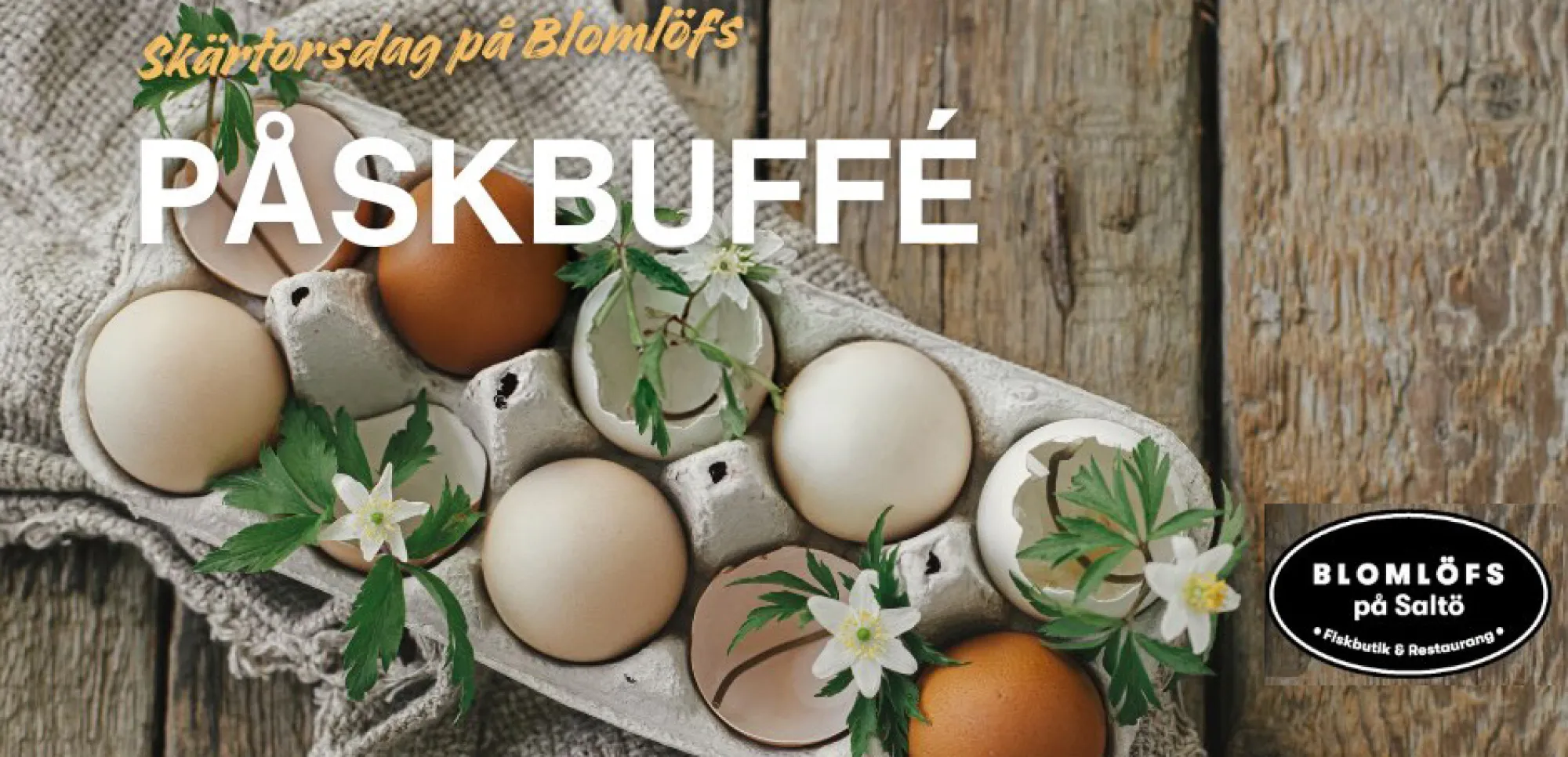 Påskbuffé Blomlöf