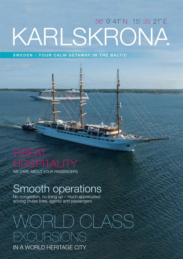 Front page Cruise brochure