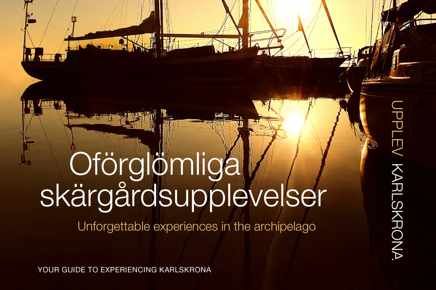 Upplev Karlskrona broschyr