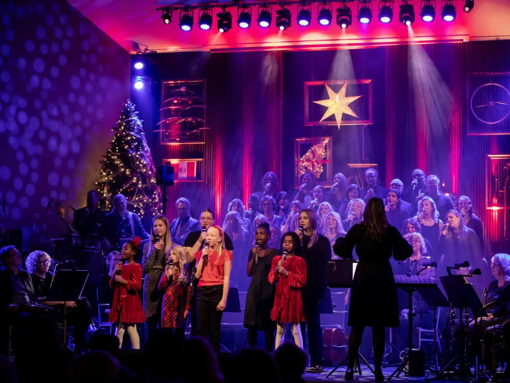 Christmas concert in Pentecostal church