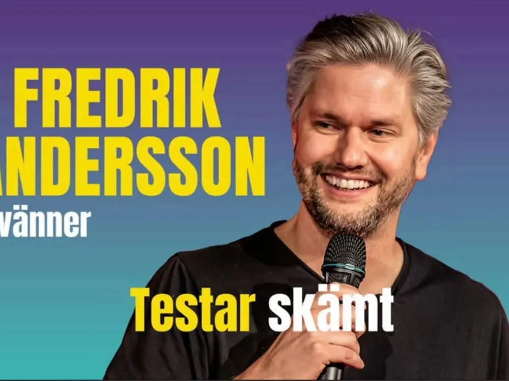 Stand-up: Fredrik Andersson & vänner - Testar skämt