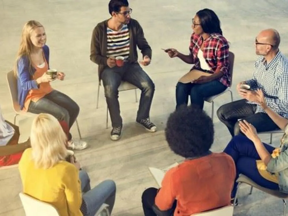 Language café for adults
