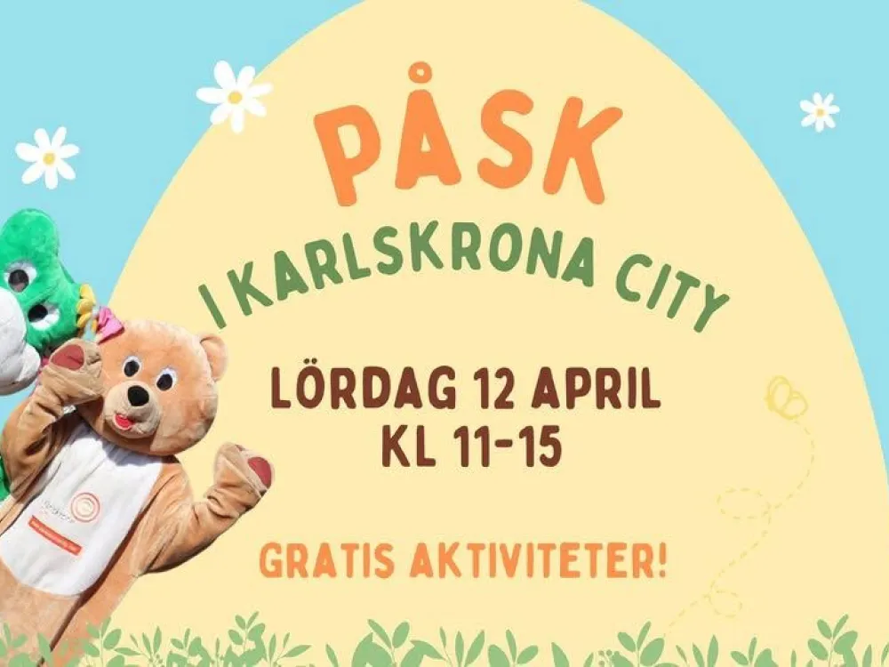 Påsk i Karlskrona City 2025!