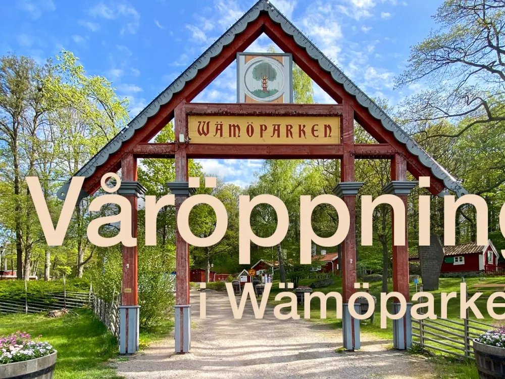 Spring opening in Wämöparken