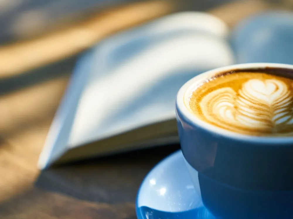 Bookcafé at Lyckeby library