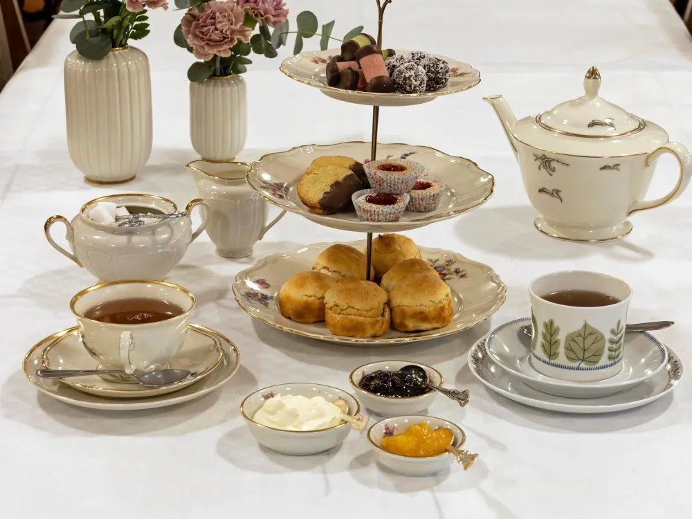 Afternoon tea - Karlskrona Porslinsmuseum