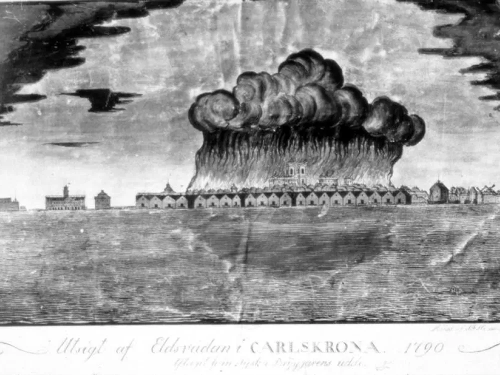 Stadsvandring - Stadsbranden 1790