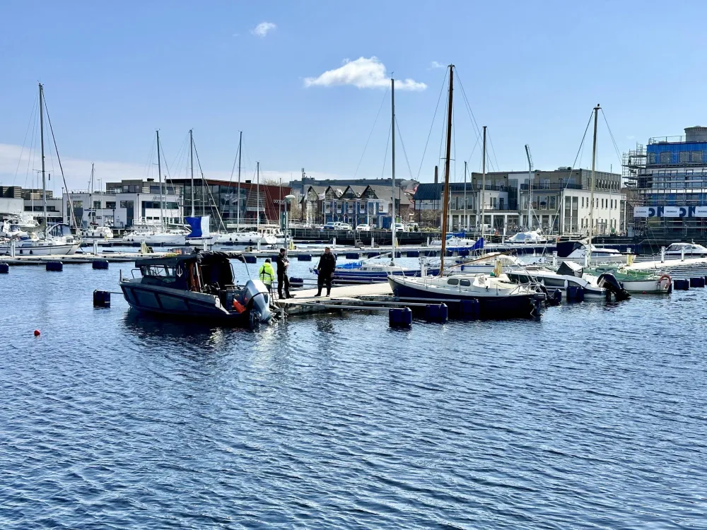 City walk - Along the quays of Karlskrona