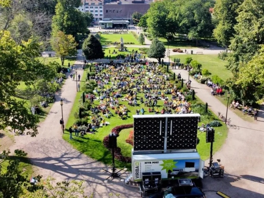 Fotbollsfest i Karlskrona