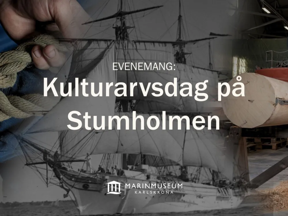 Kulturarvsdag på Marinmuseum och Stumholmen