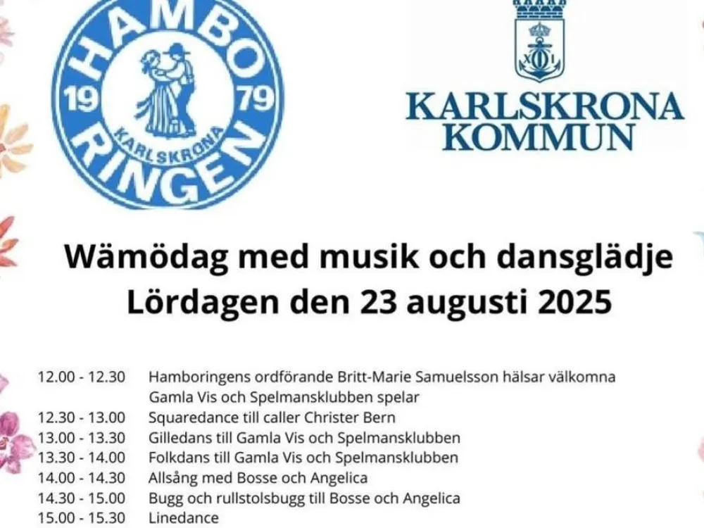 Wämödag med musik och dansglädje