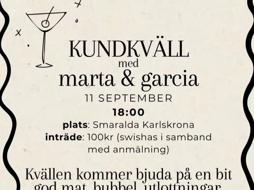 Kundkväll på Smaralda