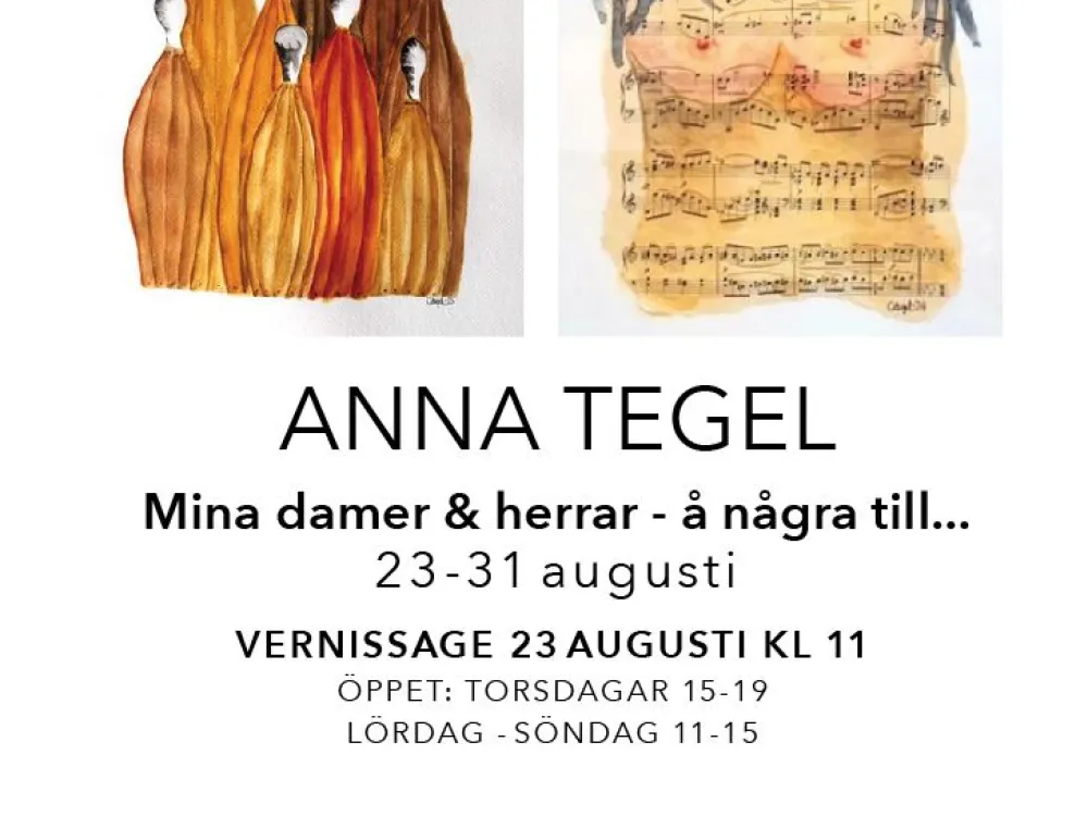 Anna Tegel on Galleri Chapman