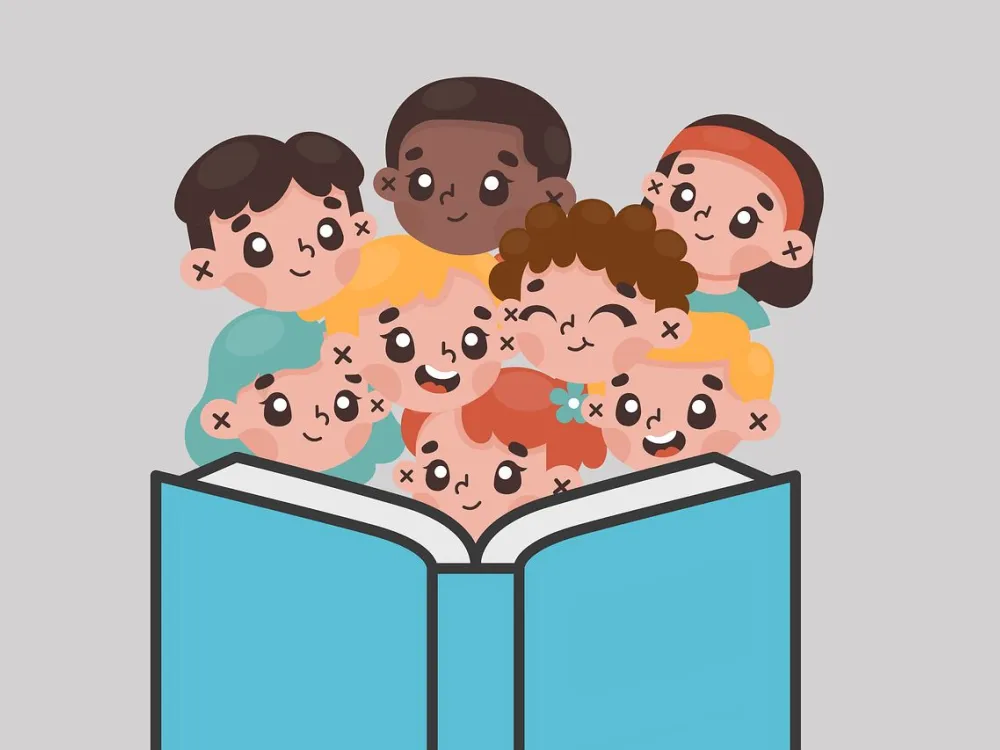 Sagostund på Jämjö bibliotek