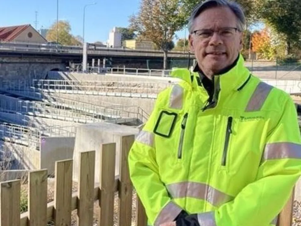 Lecture about the current Lyckeby dam project - held in Swedish