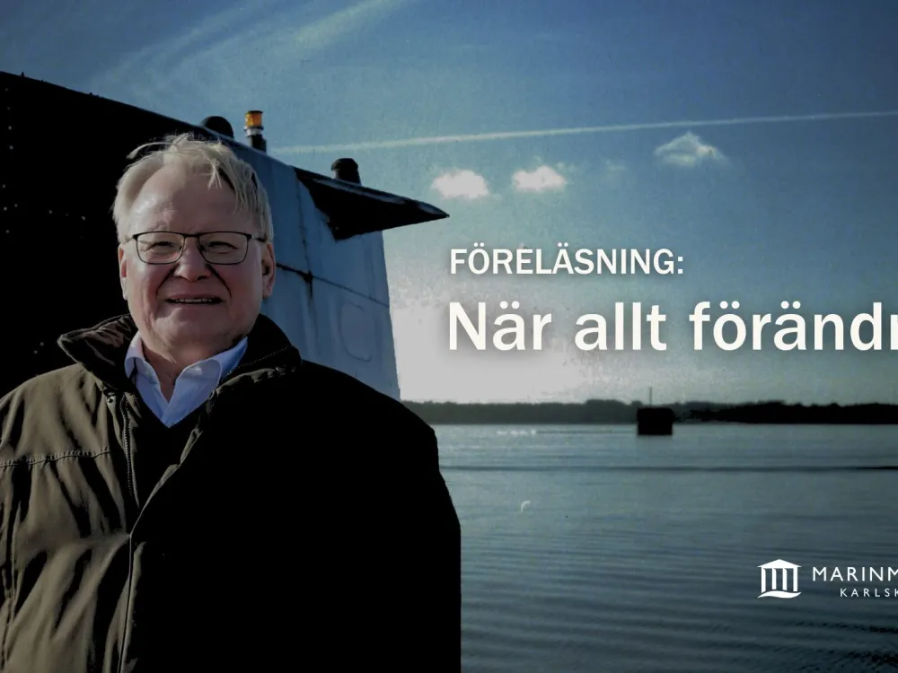 Föreläsning på Marinmuseum - När allt förändras