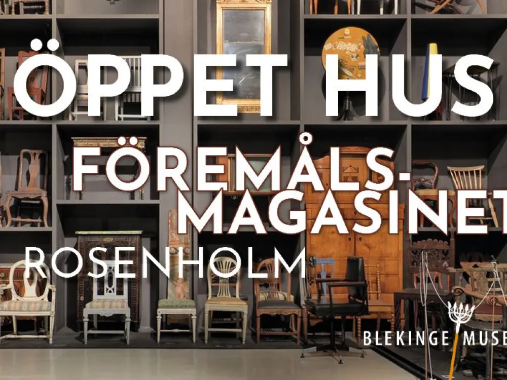 ÖPPET HUS - FÖREMÅLSMAGASINET 