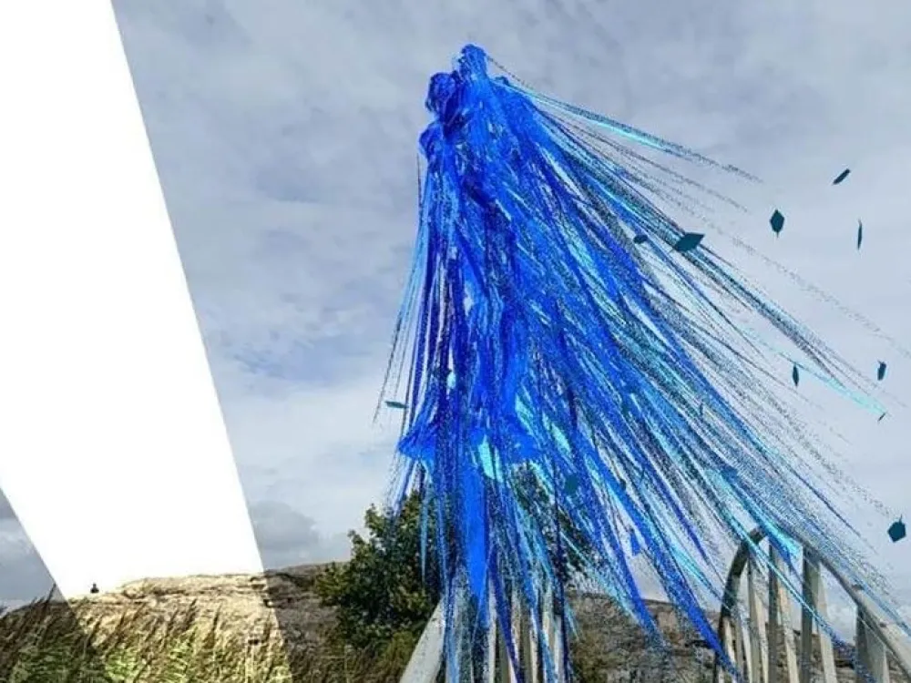 AR-installations in The World Heritage Site