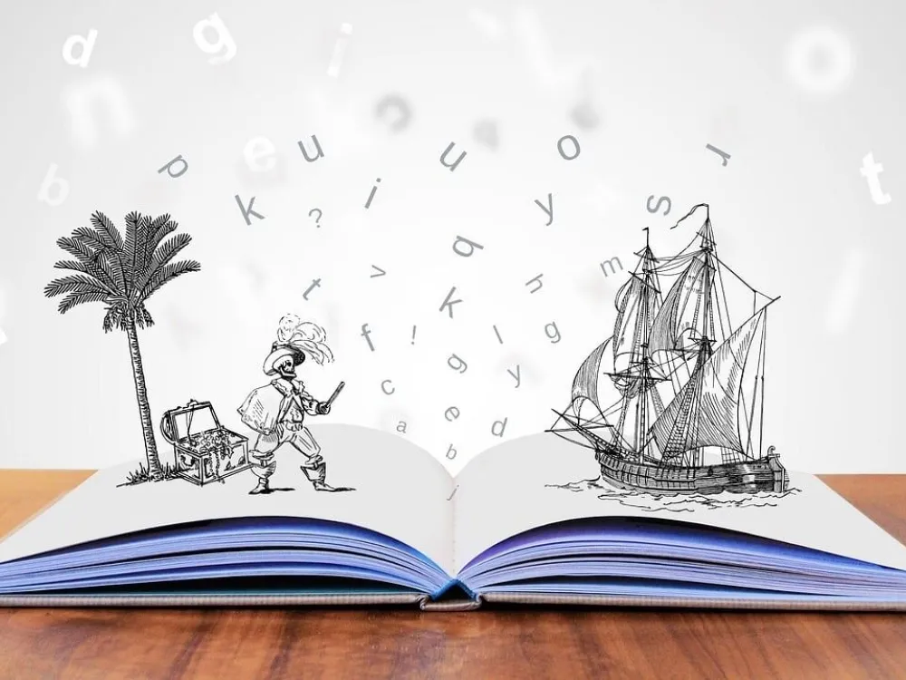 Sagostund och pyssel på Rödeby bibliotek