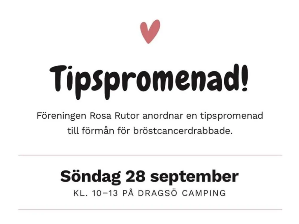 Tipspromenad - Rosa Rutor
