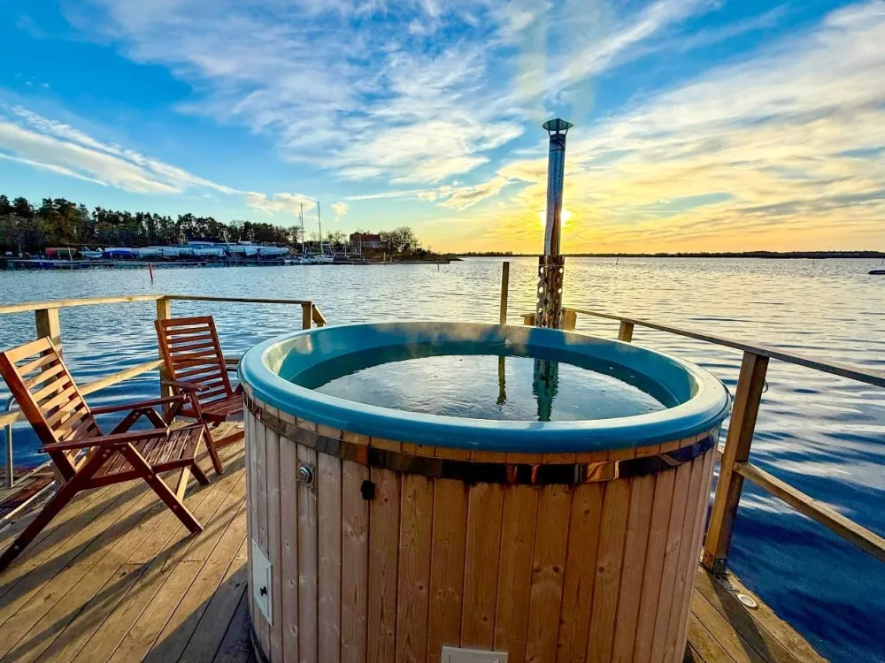 Swedish Viking Sauna Raft