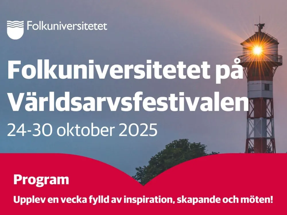 Folkuniversitetet på Världsarvsfestivalen