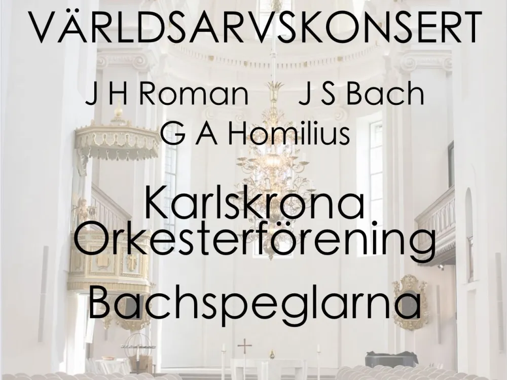 Världsarvsfestivalen 2025 - Konsert Karlskrona Orkesterförening
