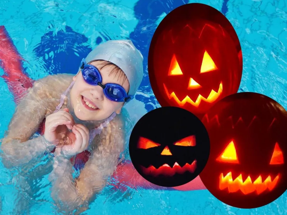 Halloweendisco i simhallen