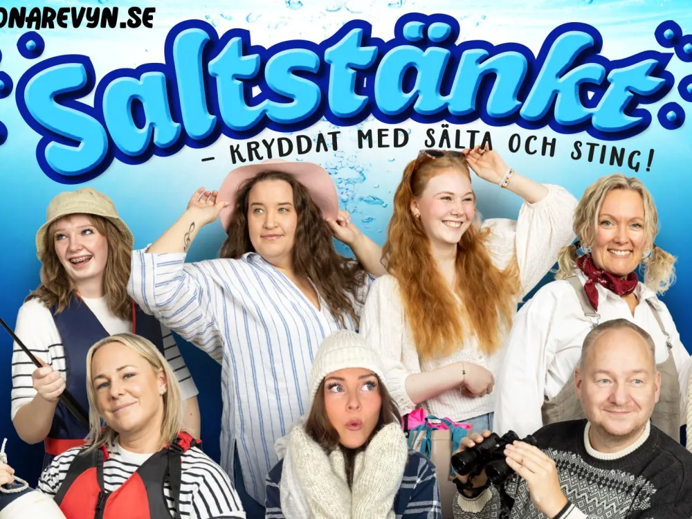 Nyårsrevyn Saltstänkt - Karlskronarevyn.se