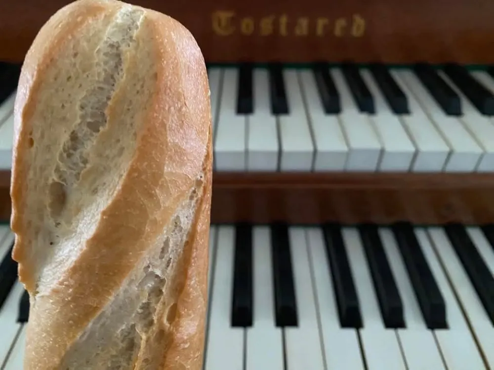 Orgelbaguette vid kyrkoårets slut