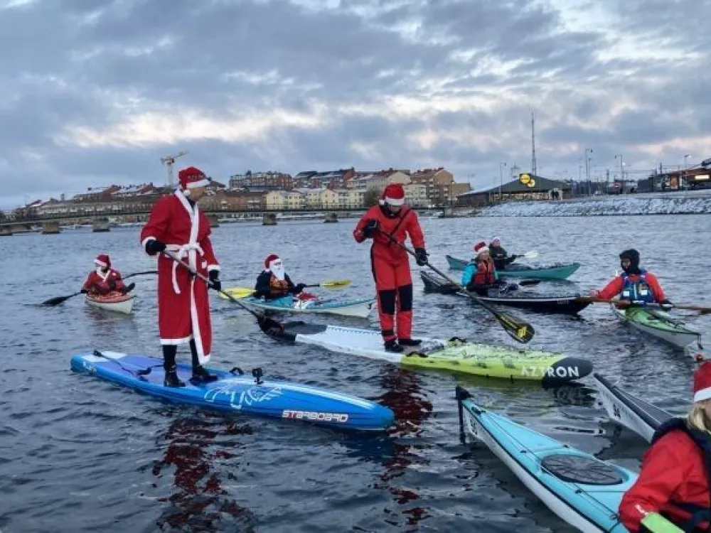 Tomtepaddling med kajakklubben Eskimå