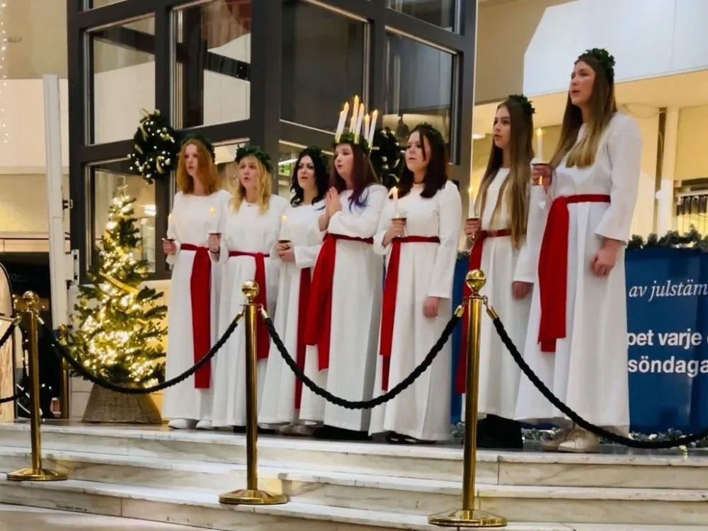 Karlskronas Lucia i Wachtmeister Galleria