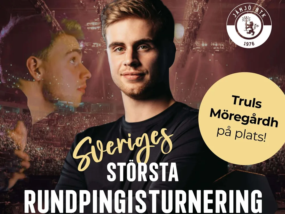 Sweden's largest round table tennis - Truls Möregårdh
