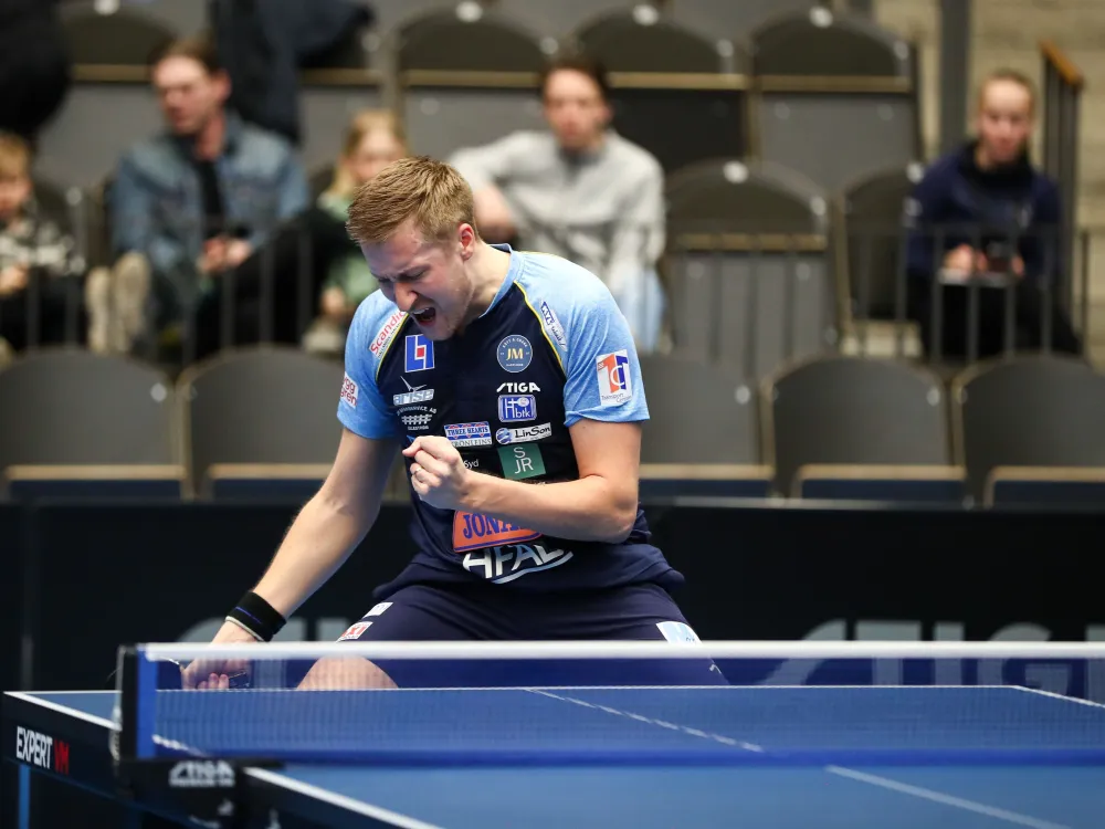 Bilden: Mattias Falck under SM 2024. Foto: Linda Carlsson/SBTF