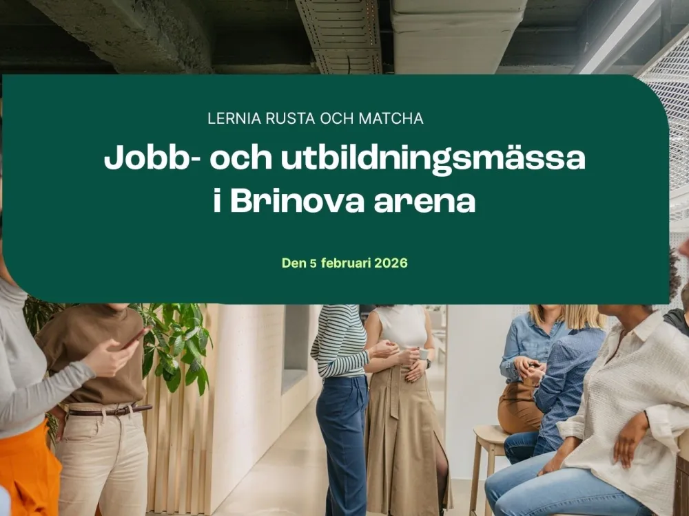 Jobb- och utbildningsmässa i Brinova Arena