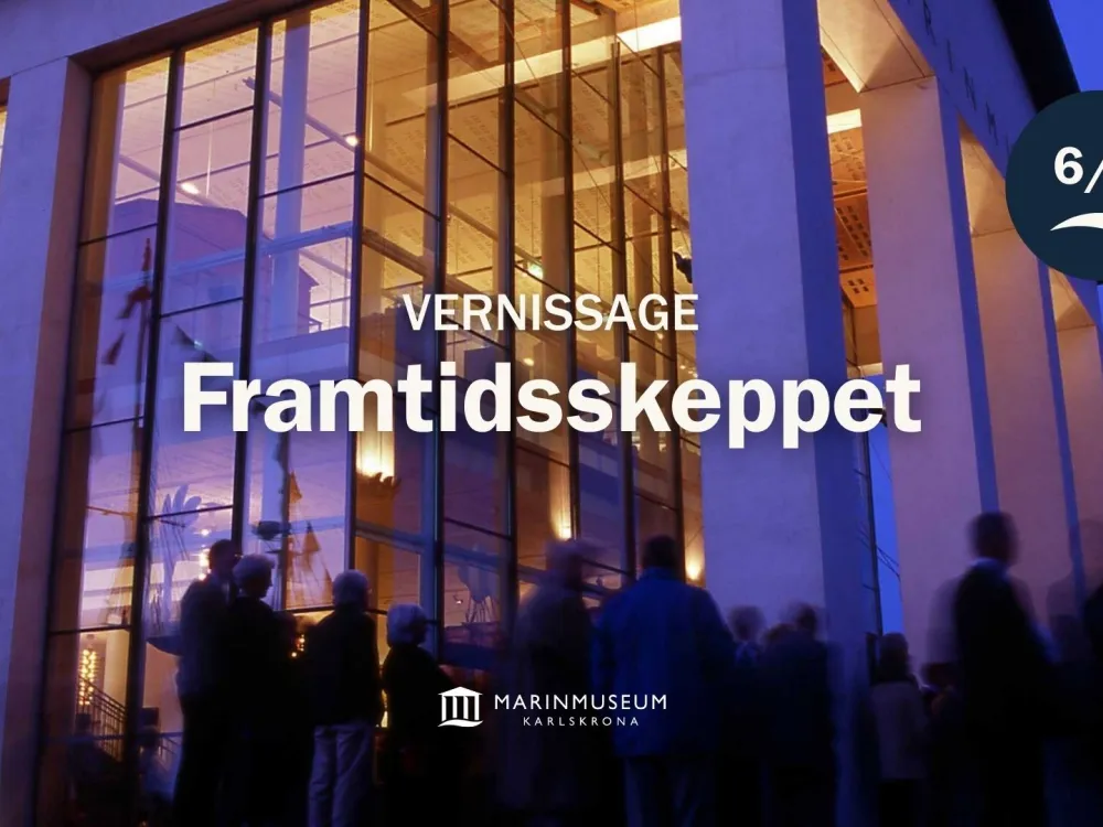 Vernissage på Marinmuseum: Framtidsskeppet
