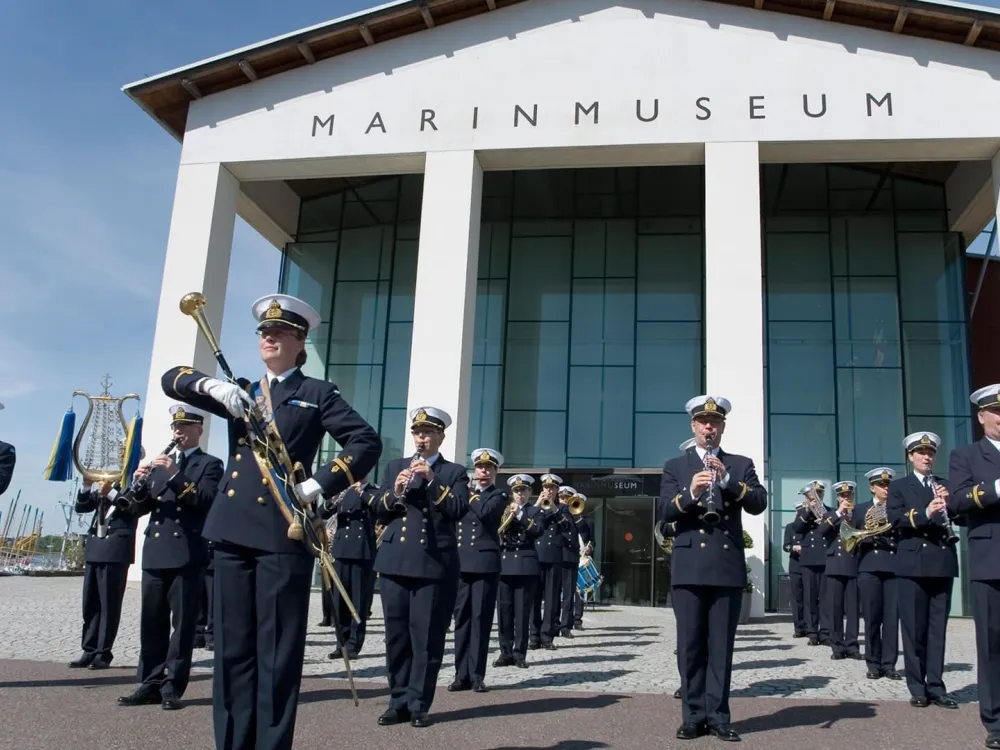 The Royal Swedish Navy Band - Music march