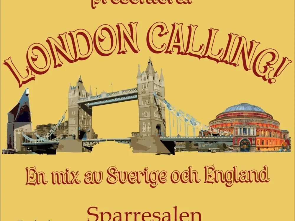 Sandgrenska Male Choir's Spring Festival 2026 - London Calling