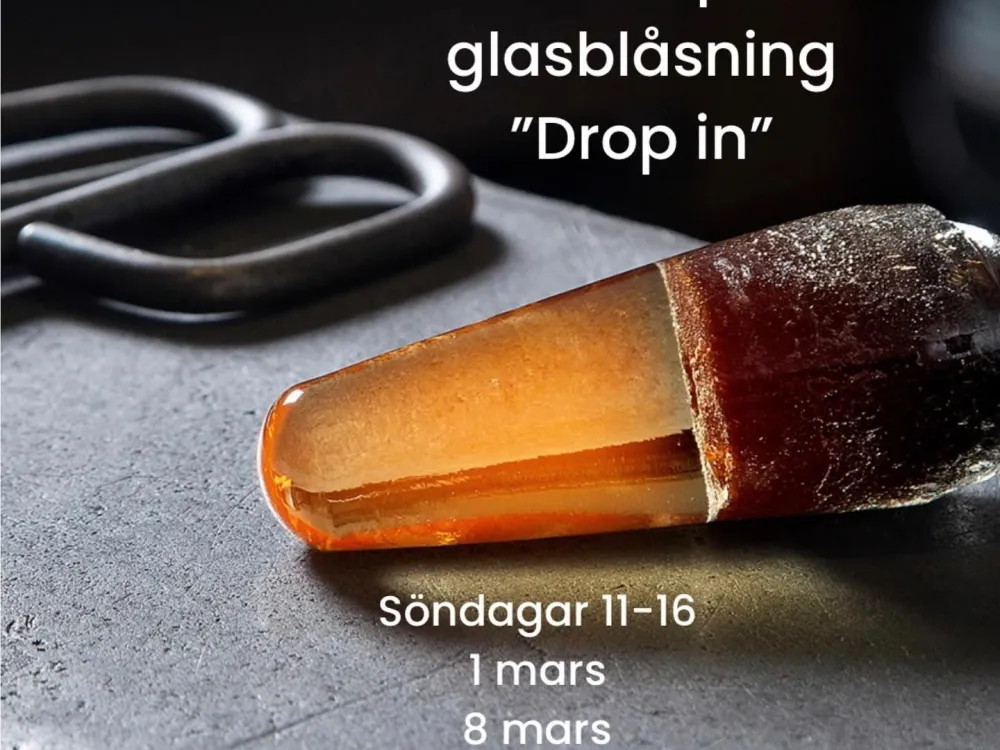 Prova på glasblåsning