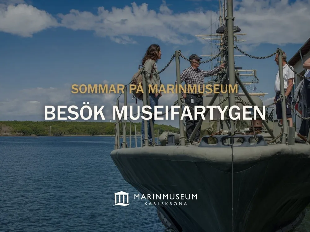 Sommar på Marinmuseum: Besök museifartygen 