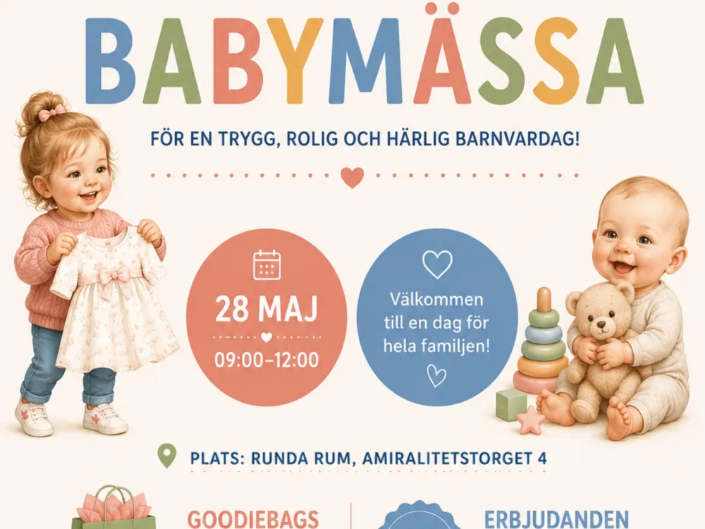 Barn och Babymässa - Minimässa för hela familjen