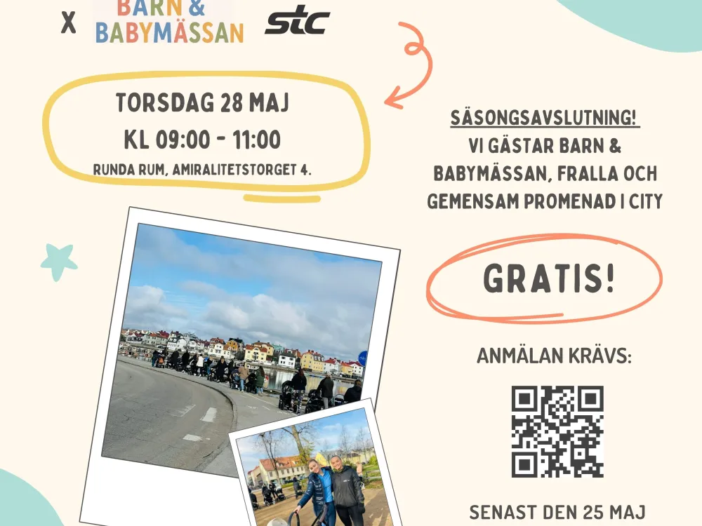 Rulla Barnvagn Karlskrona - Säsongsavslutning
