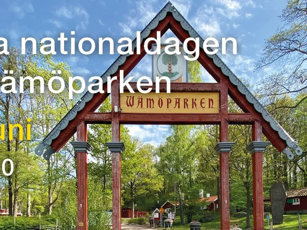 Nationaldagsfirande i Wämöparken